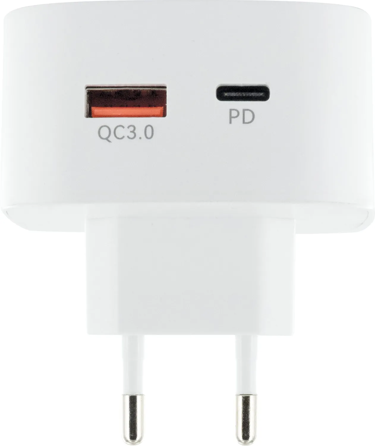 Schwaiger Caricatore Magnetico Qi USB-C USB-A 35W