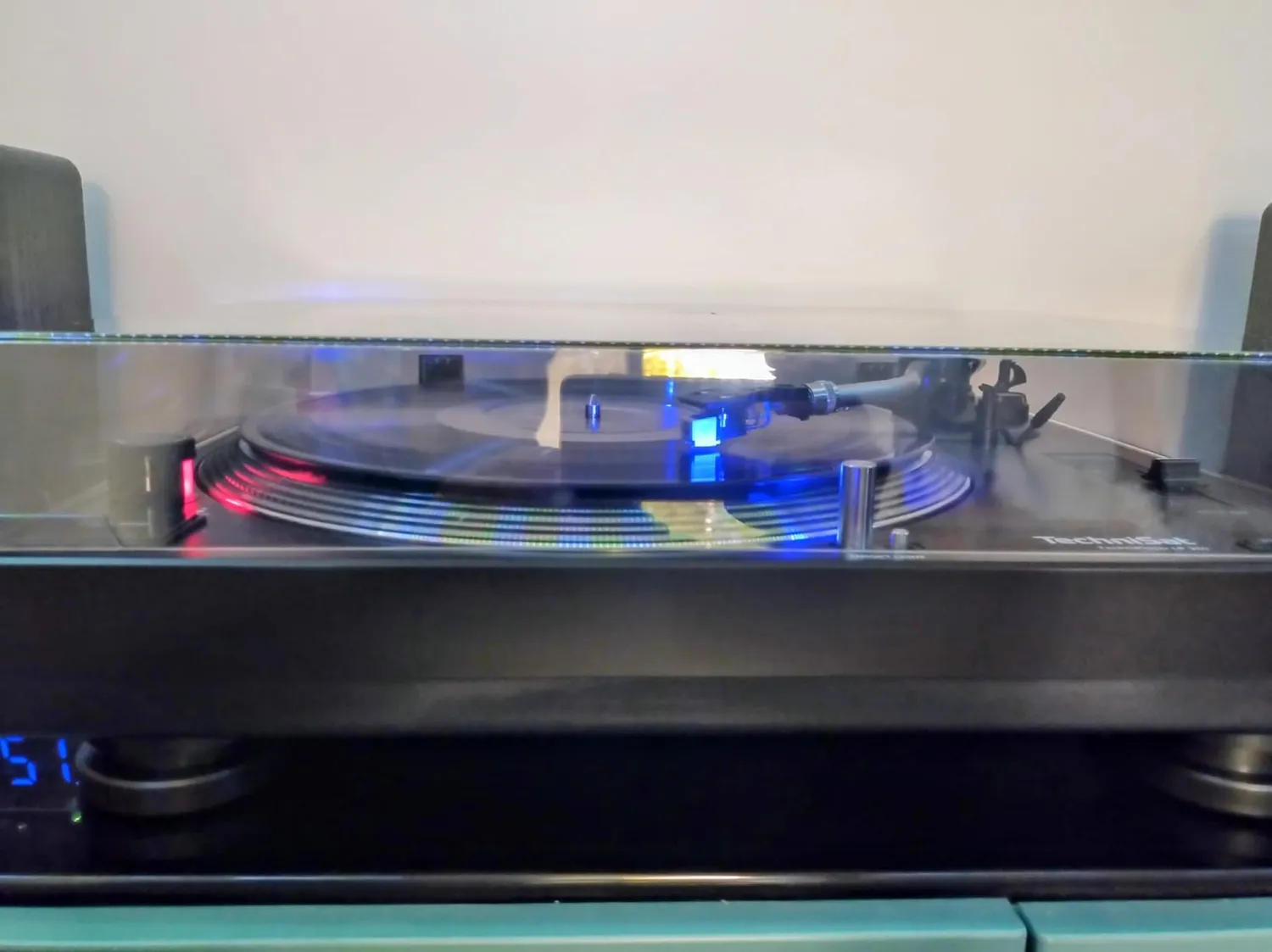 TechniSat TECHNIPLAYER LP 300 Giradischi Trazione Diretta Nero USB