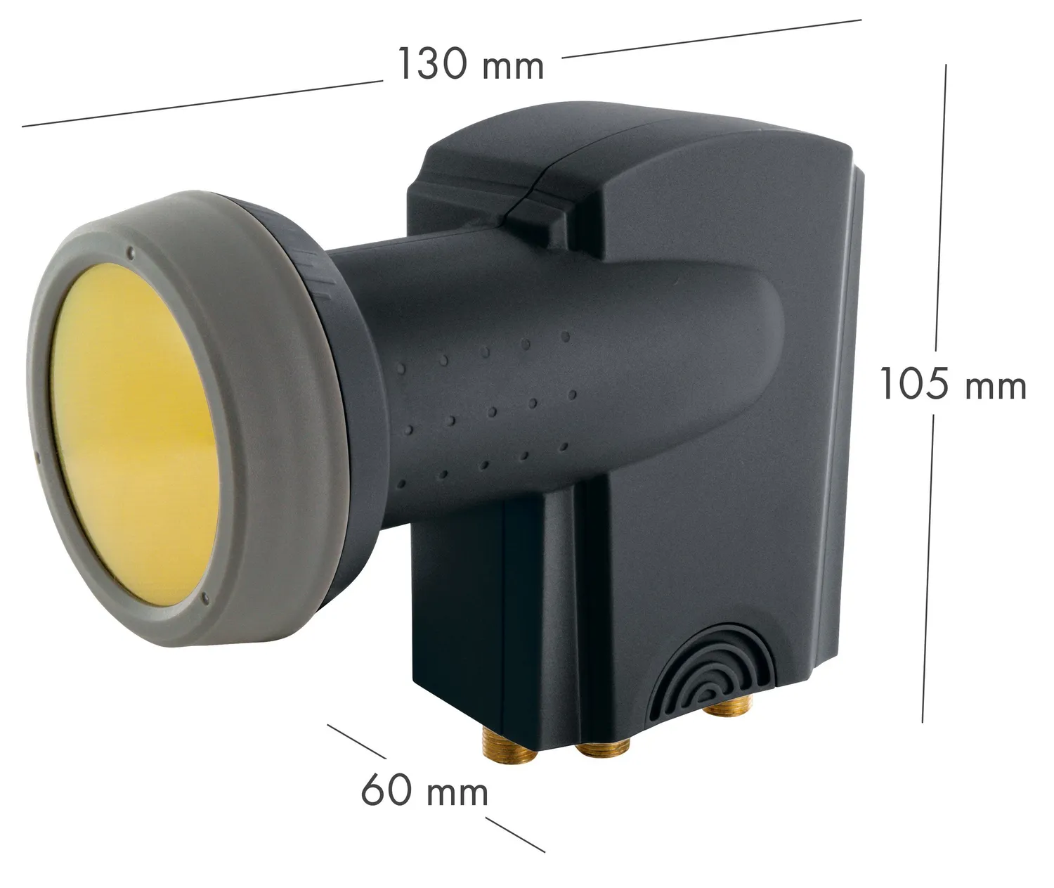 SCHWAIGER SUN PROTECT Quad LNB 4 uscite oro