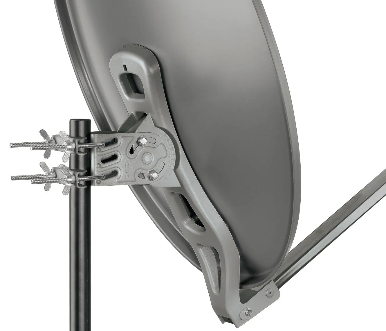 Schwaiger Antenna Offset Alluminio 88 cm Set Quad Antracite