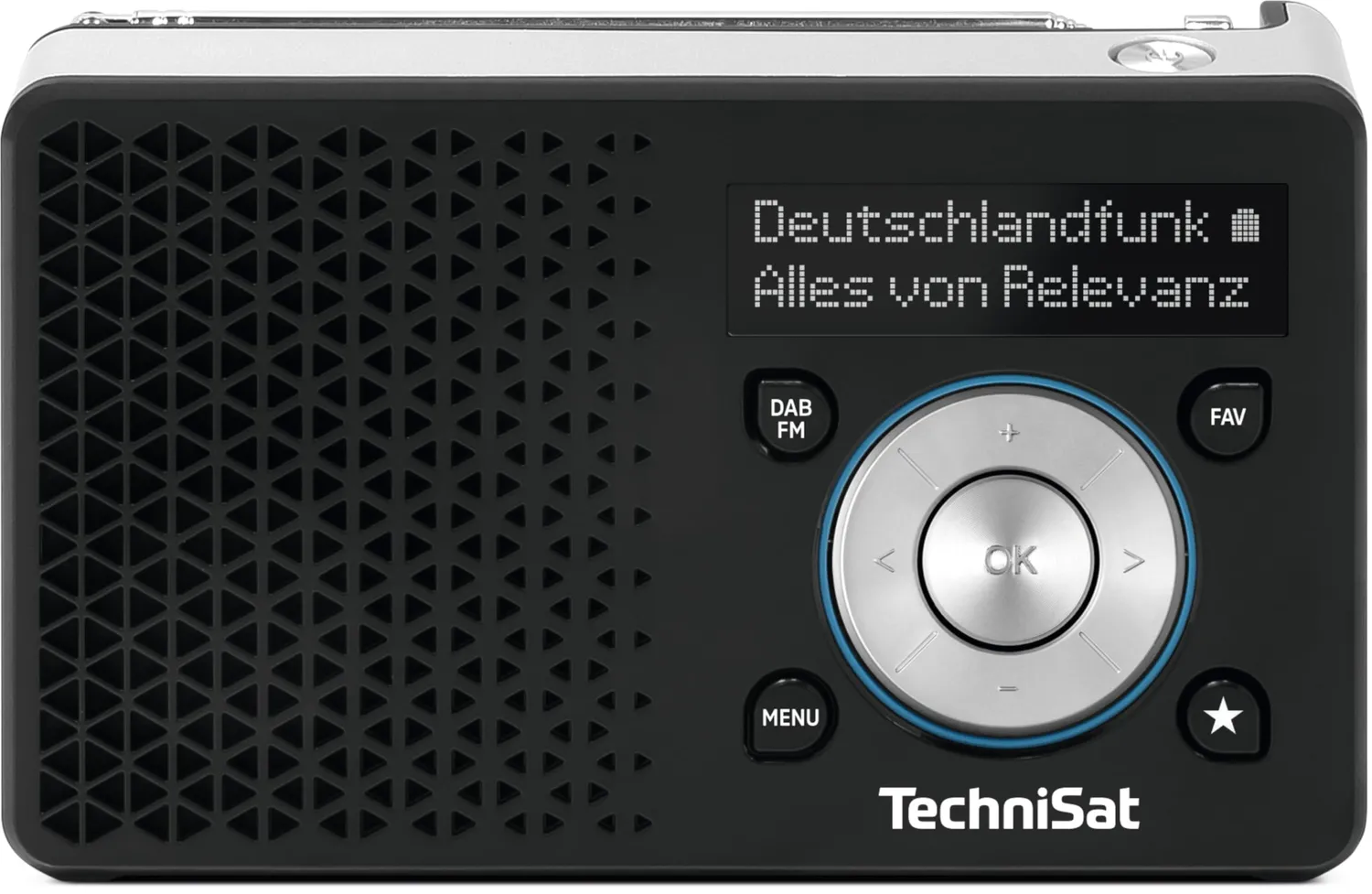 TechniSat DigitRadio 1A radio portatile DAB+ nera ASA