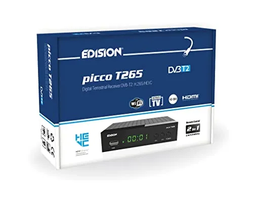 Edision Picco T265 decoder terrestre Full HD H265