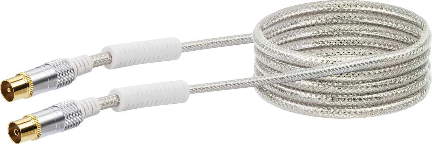 SCHWAIGER Cavo antenna TV 110 dB 1,5 m schermato