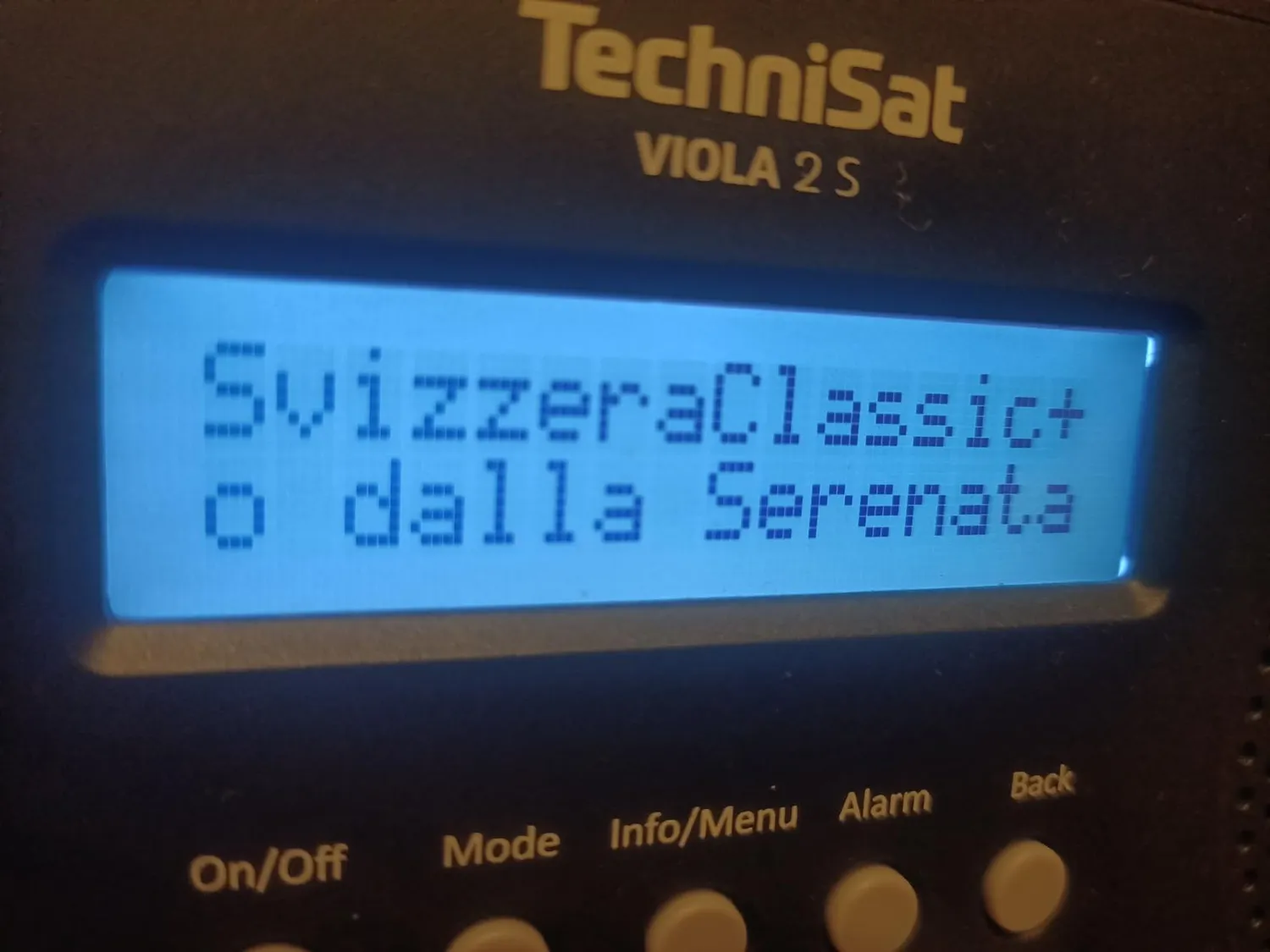 TechniSat VIOLA 2 S radio portatile bianco-nera stereo
