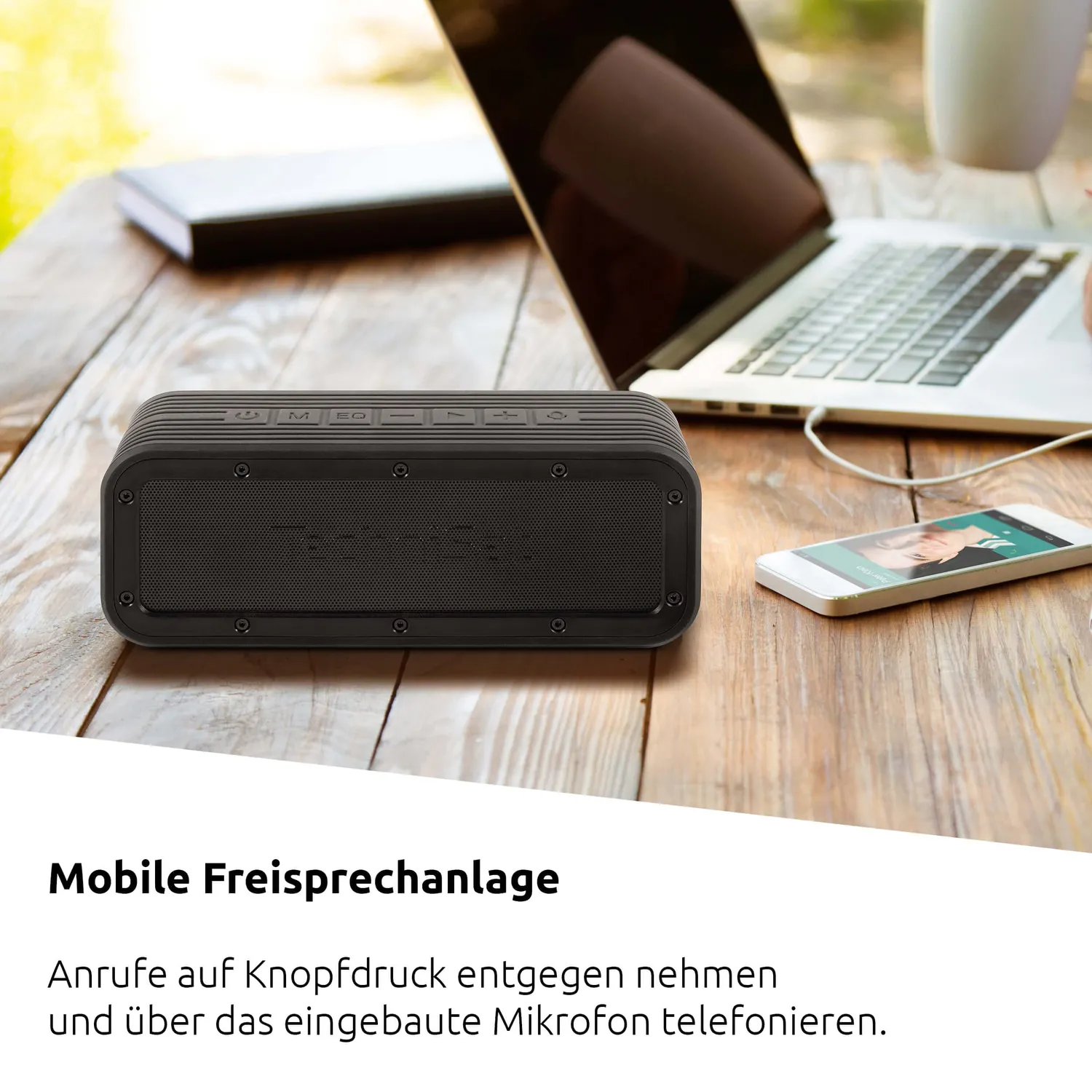 TechniSat BluSpeaker OD TWS altoparlante Bluetooth nero 30W
