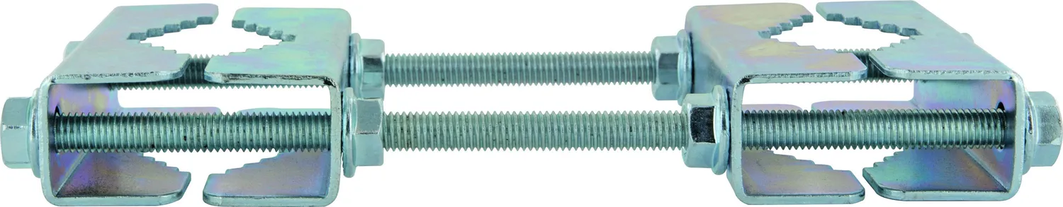 SCHWAIGER distanziale doppio morsetto tubi fino 60mm acciaio