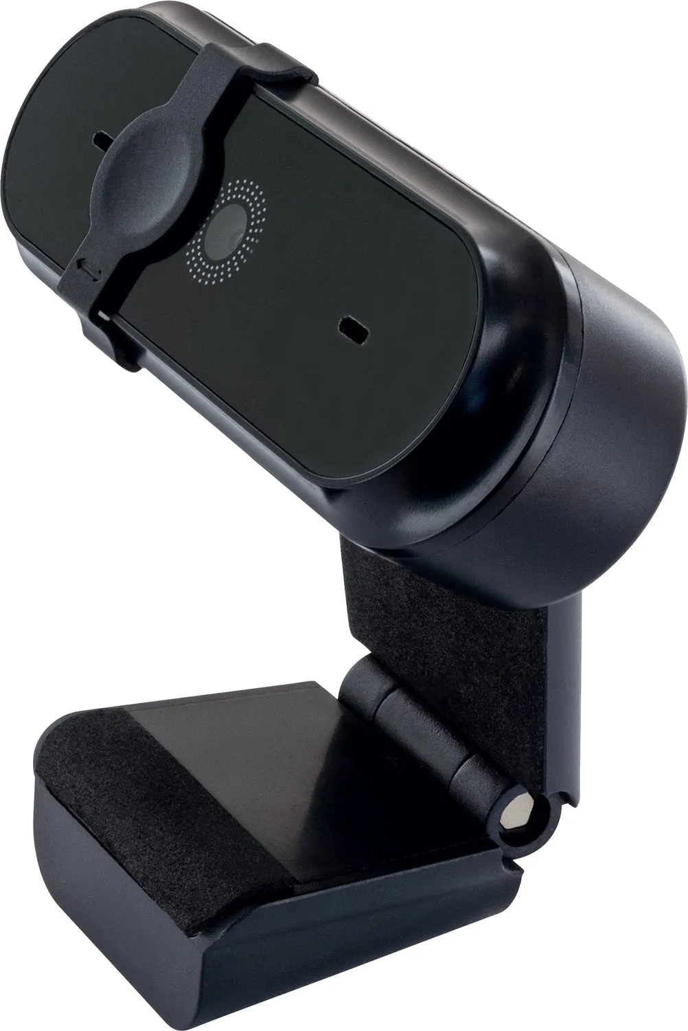 Schwaiger webcam USB 720p HD nera con privacy cover e microfono