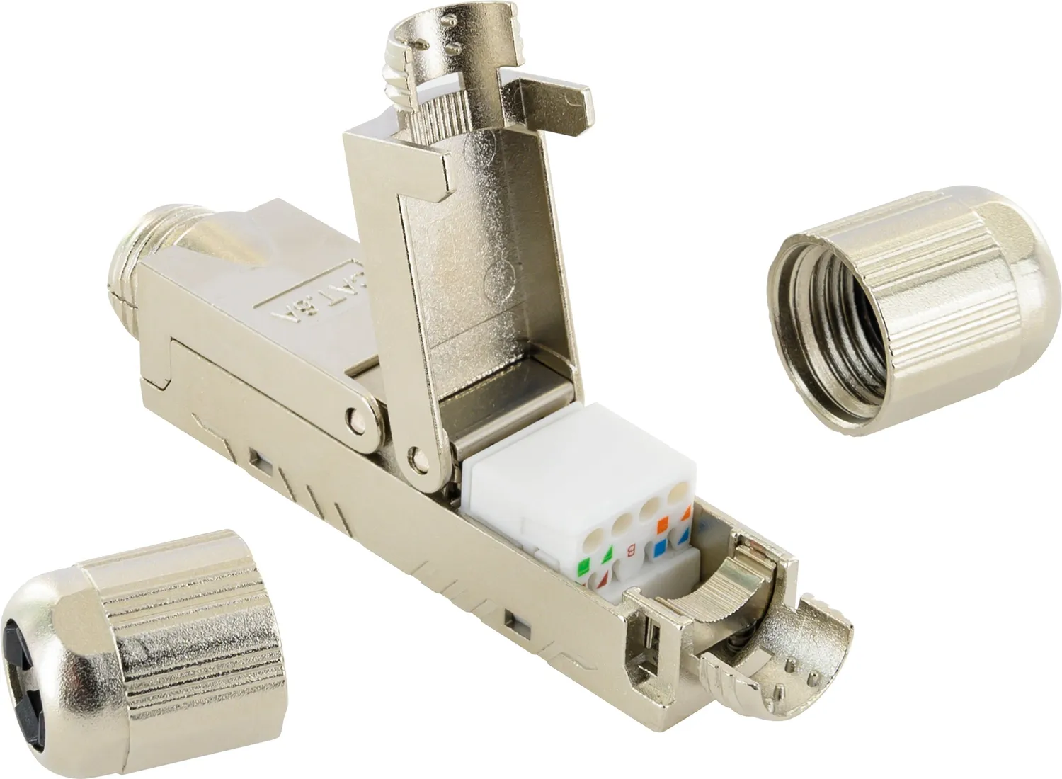 SCHWAIGER Connettore Keystone CAT 6A schermato