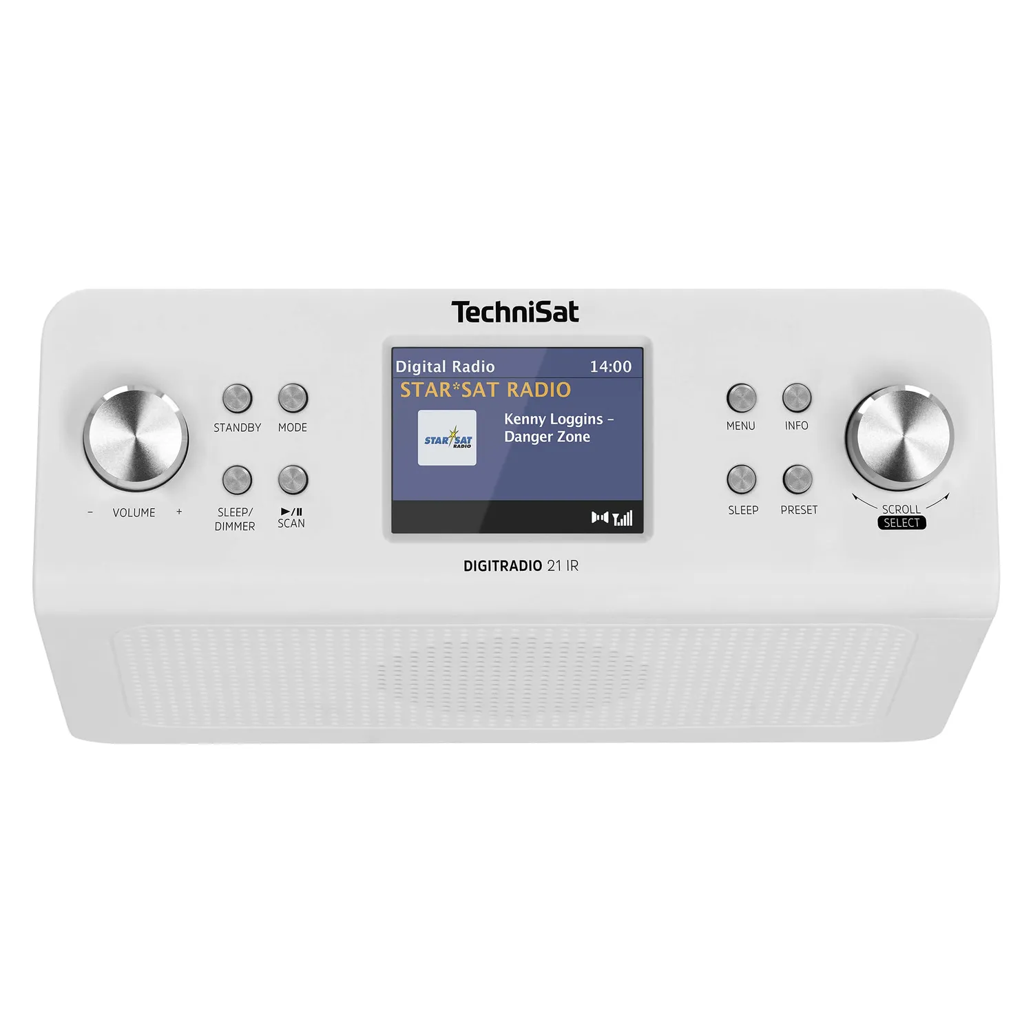 TechniSat DigitRadio 21 IR radio sottopensile Internet bianca