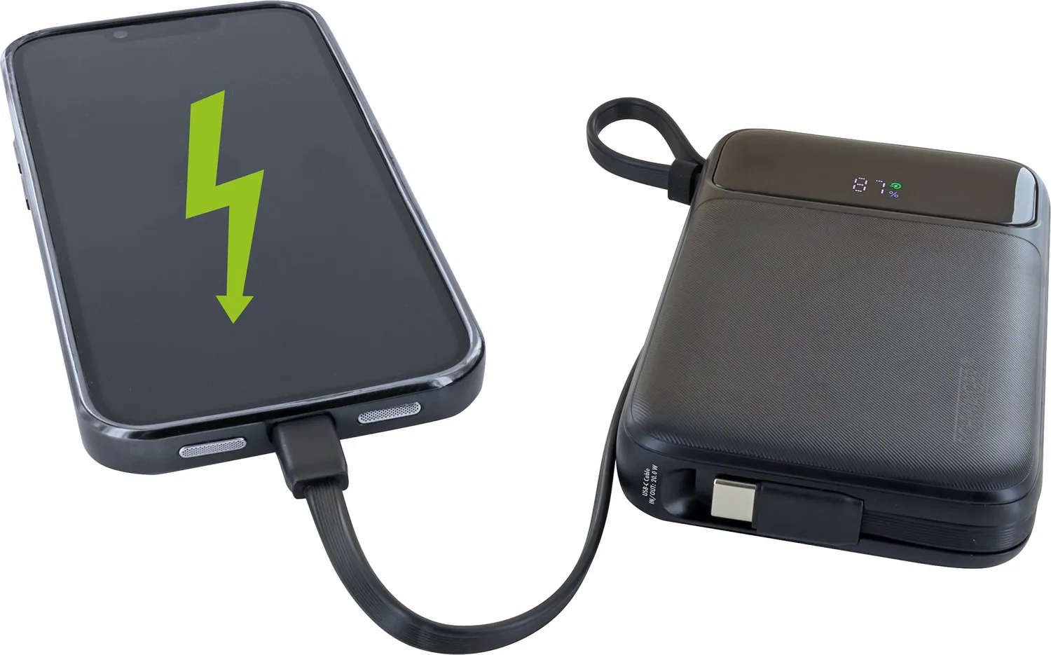 SCHWAIGER Powerbank Wireless 20000 mAh ricarica senza fili