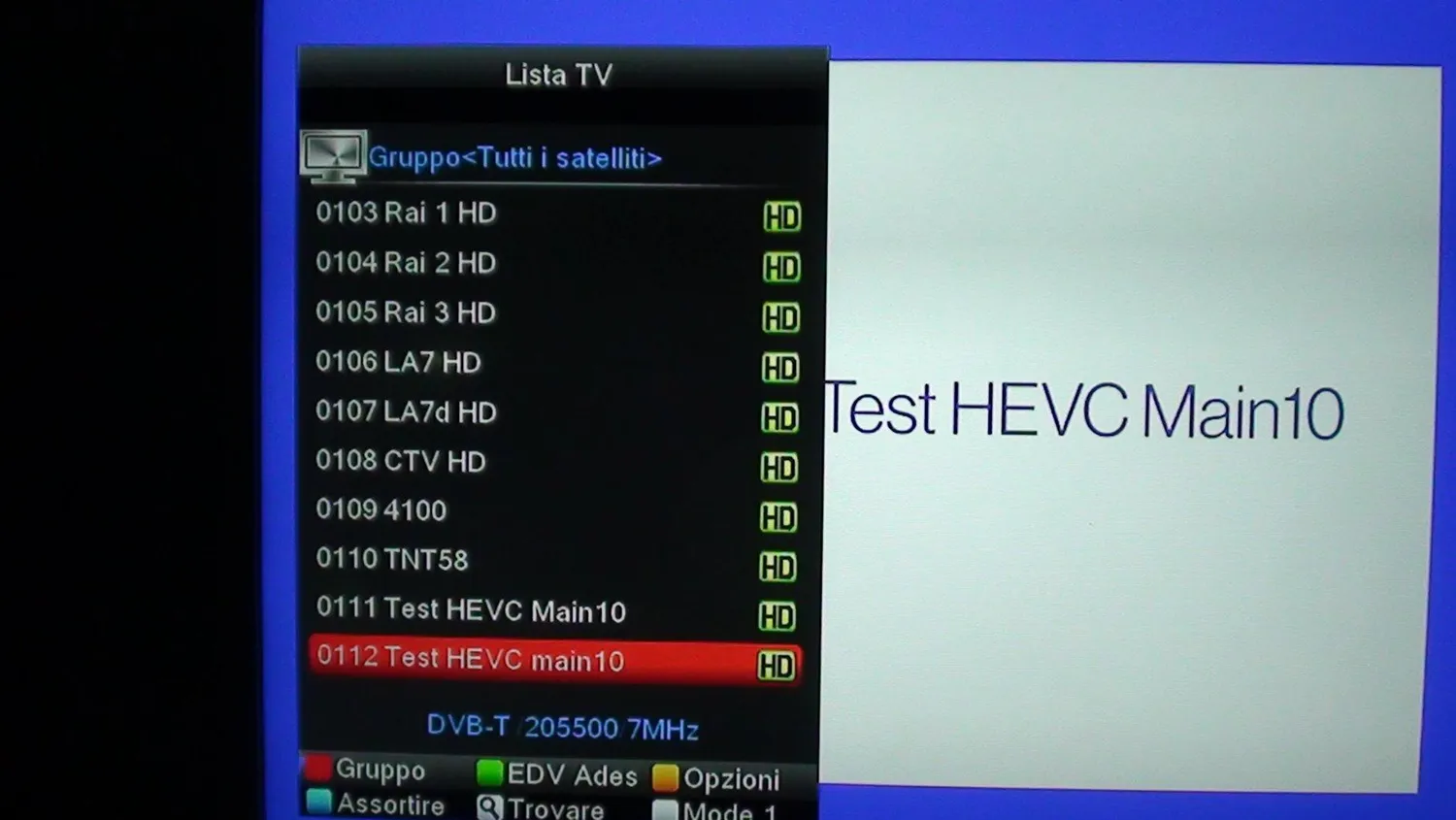 Edision PICCOLLINO S2+T2/C Decoder Combo Full HD HEVC