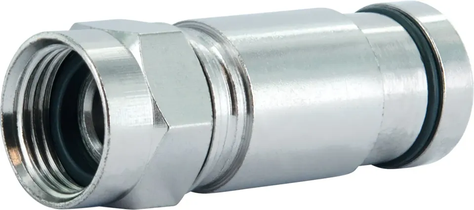 SCHWAIGER Connettori F a compressione RG6 7mm 10 pezzi