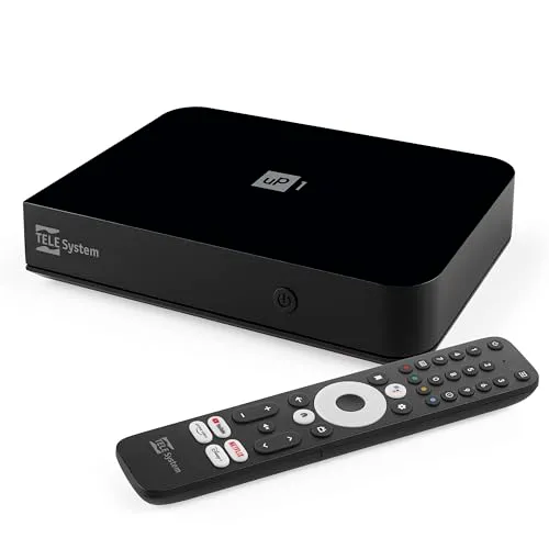 Tele System UP1 Decoder Digitale Terrestre 4K Android TV
