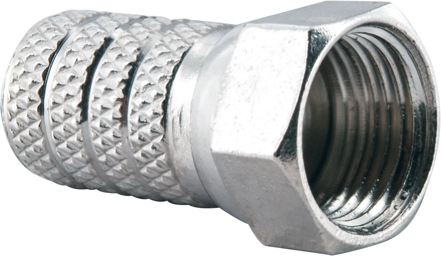 Schwaiger Connettori F a Vite 4 mm 2 Pezzi