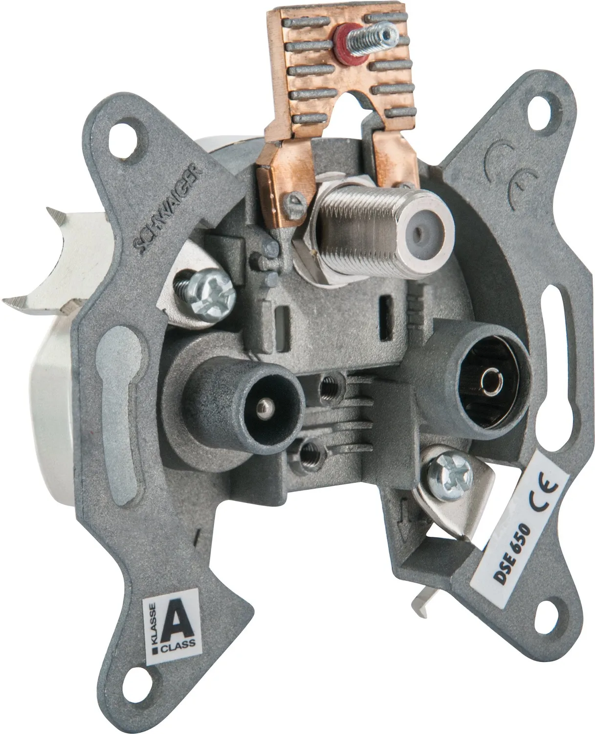 SCHWAIGER Presa Antenna Singola 2,5 dB terminale