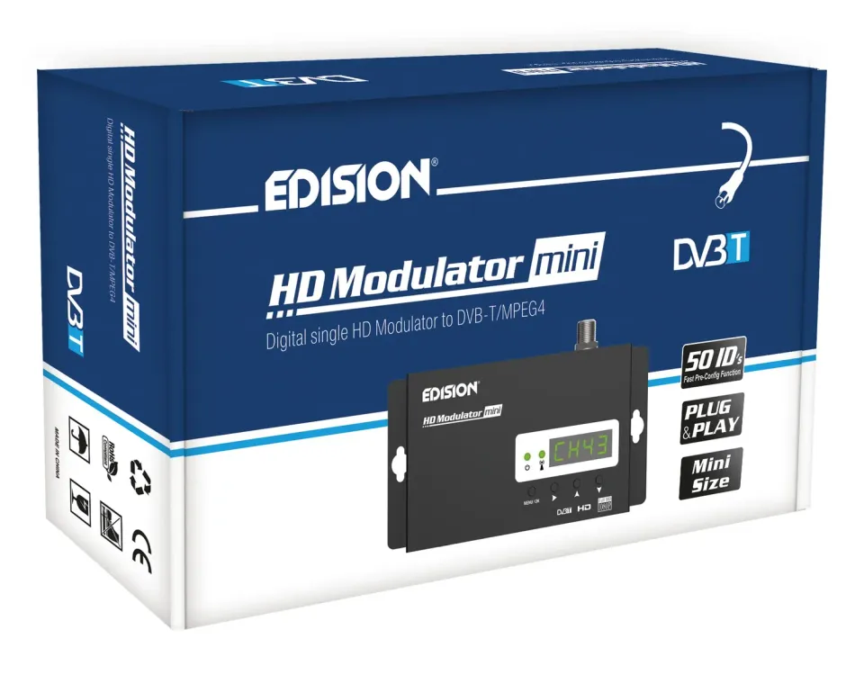 Edision HDMI Modulator Mini modulatore DVB-T Full HD