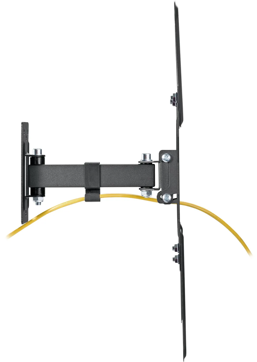 Schwaiger supporto TV 23-55 pollici snodato nero