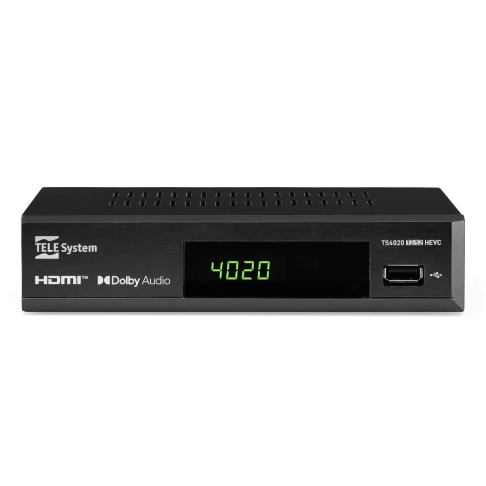 TELE System TS4020 Decoder Combo Terrestre + Satellitare
