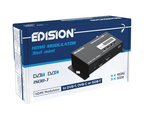Edision HDMI Modulator 3in1 mini Modulatore DVB-T/C 1080p