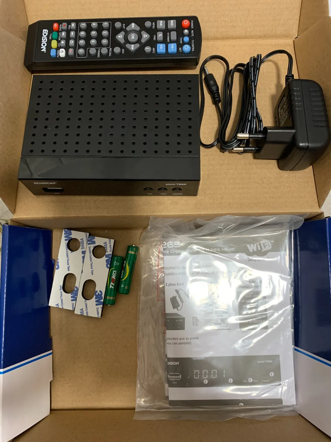 Edision Picco T265 decoder terrestre Full HD H265