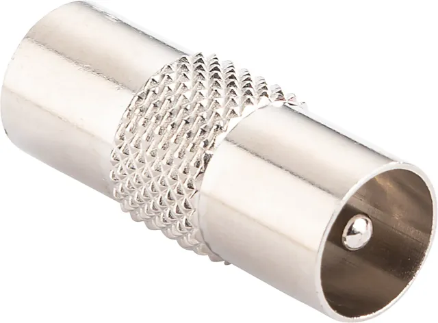 Schwaiger Adattatore IEC argento giunto antenna