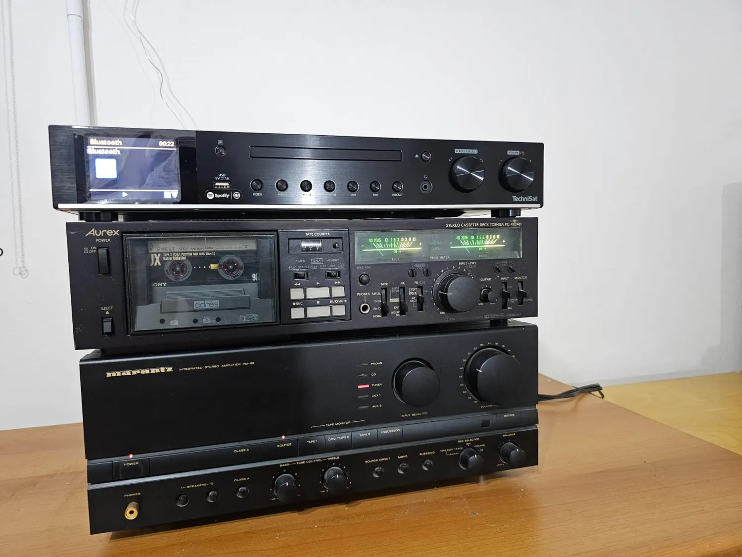 TechniSat DIGITRADIO 143 CD sintonizzatore HiFi nero