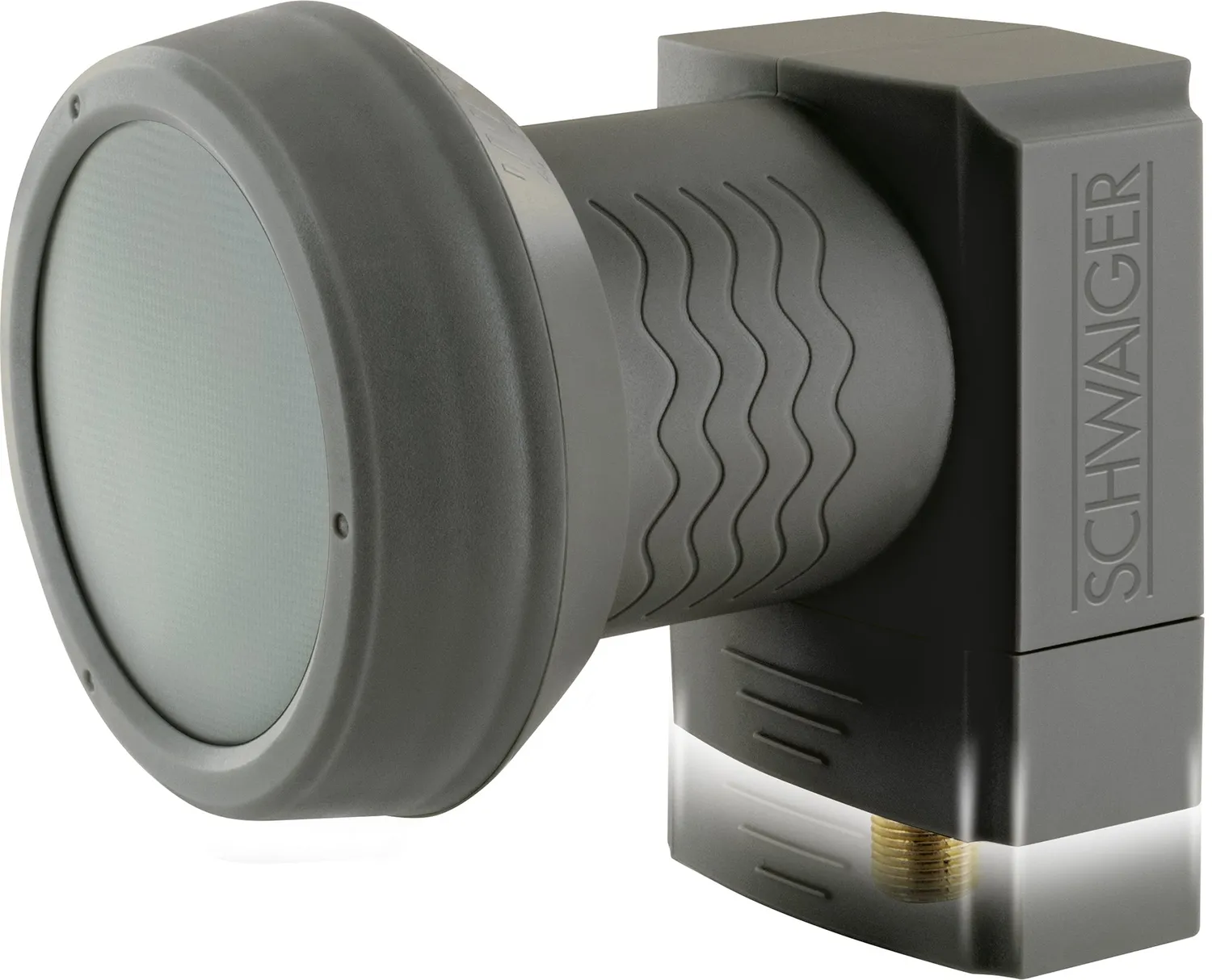 Schwaiger Sun Protect LNB single satellitare antracite