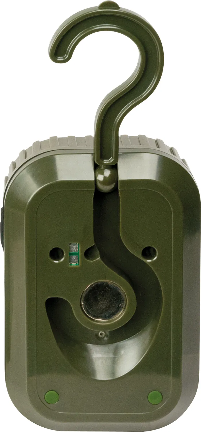 Schwaiger Lampada da Campeggio LED Bluetooth Verde 400 lm