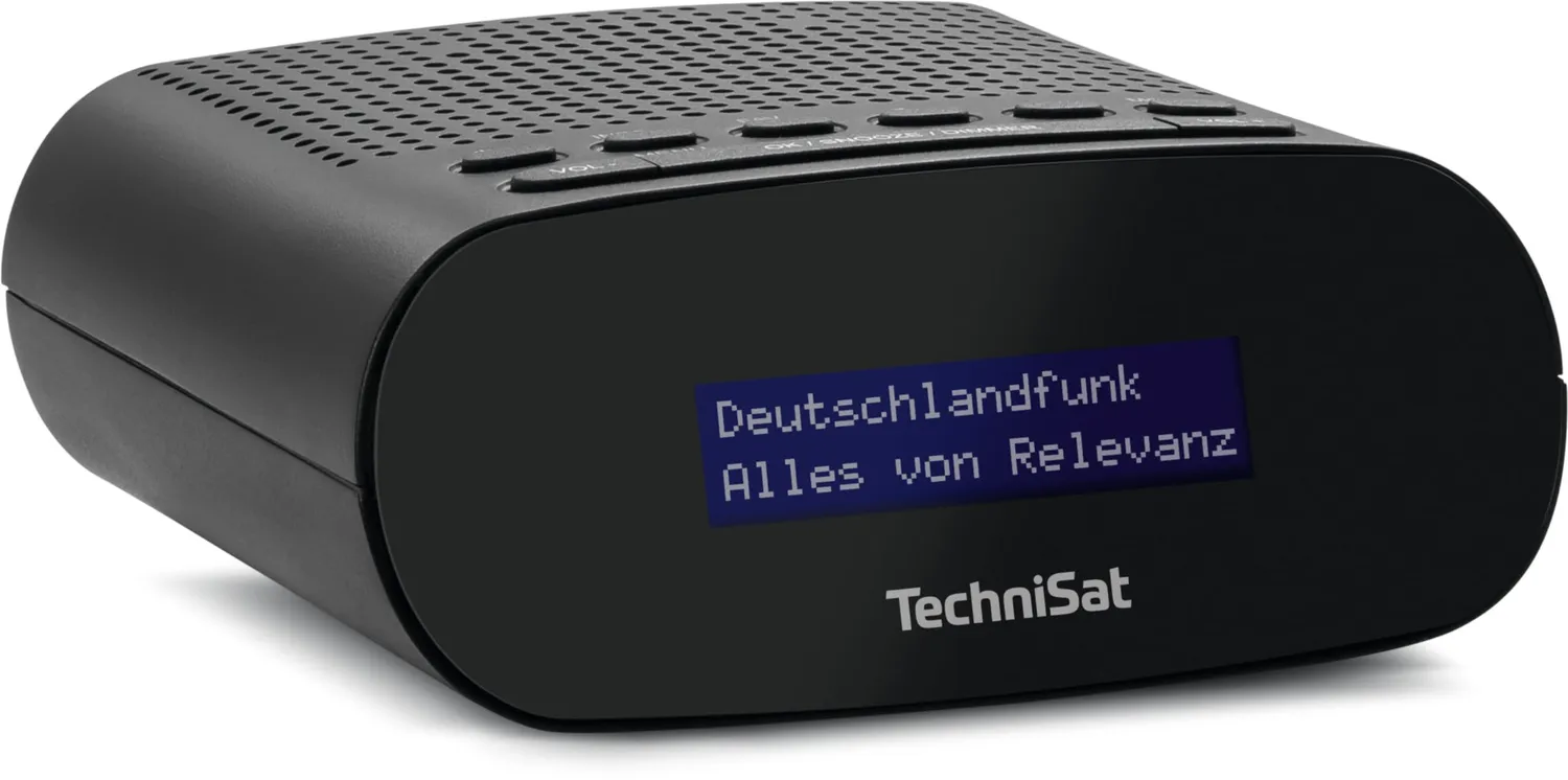 TechniSat TechniRadio 50 Radiosveglia DAB+ FM Nera