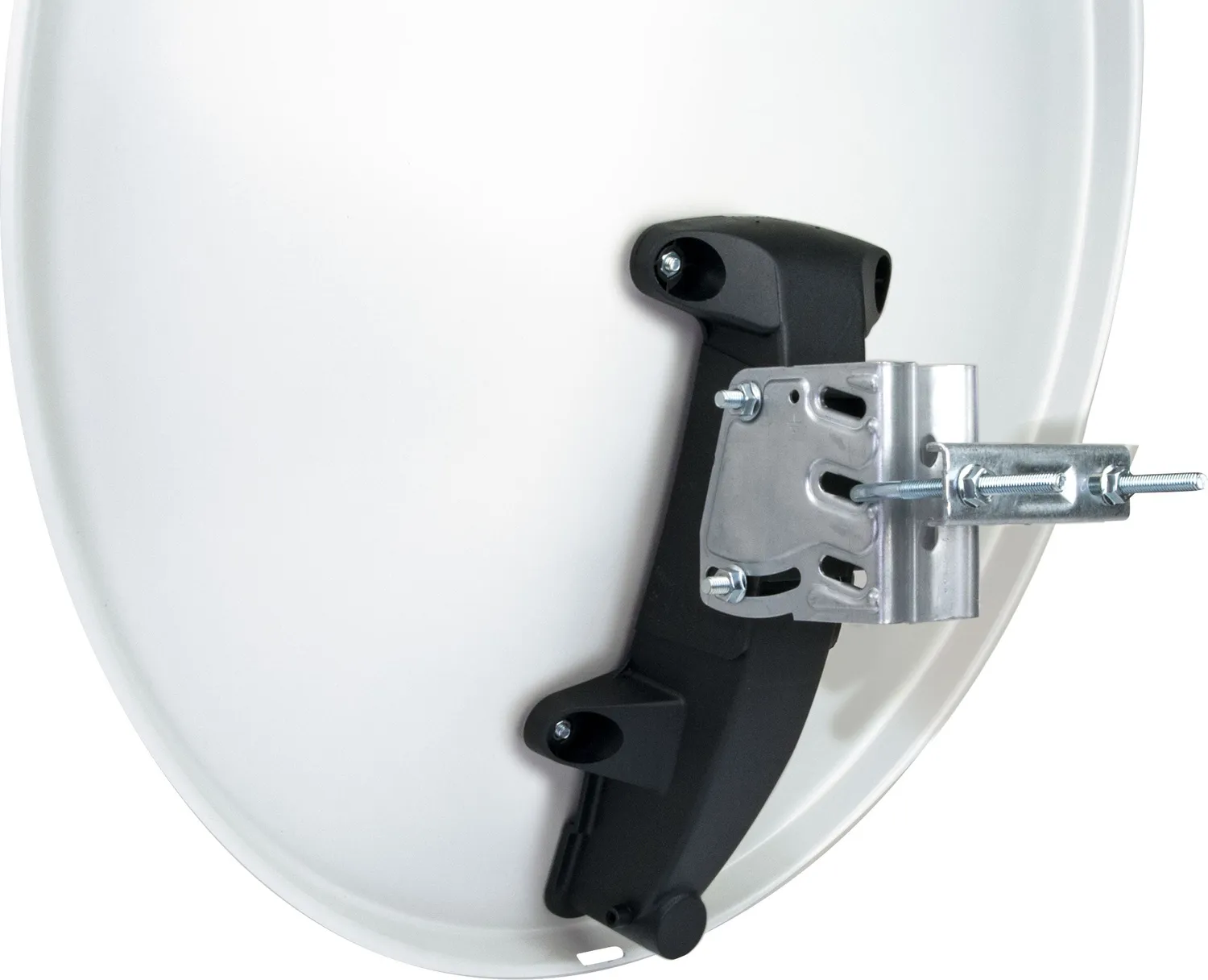 SCHWAIGER parabola acciaio 55 cm kit twin 2 utenti