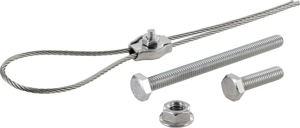 SCHWAIGER Fissaggio ringhiera 2 moduli solari 25 kg
