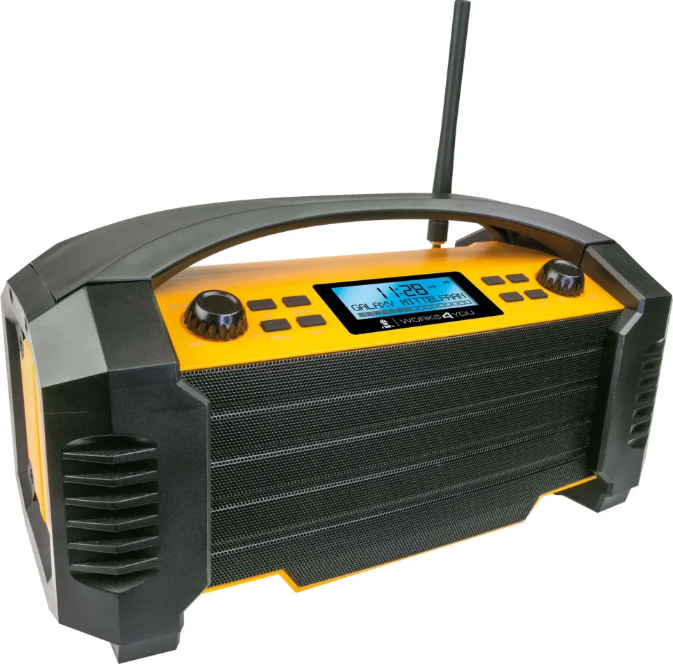 Schwaiger Radio cantiere DAB+ FM Bluetooth 15W IP54