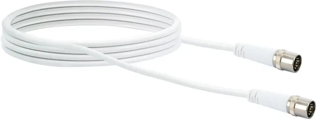 Schwaiger Cavo Modem F-Quick Coassiale 1,5 m Bianco