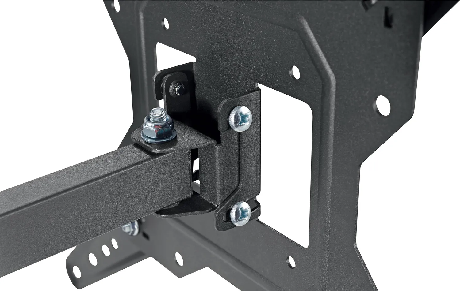 SCHWAIGER supporto TV parete 23-55" snodato nero