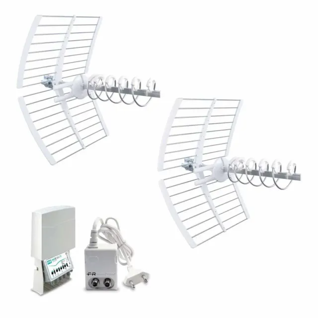 Fracarro KIT 11 5G T2 kit antenne TV con amplificatore
