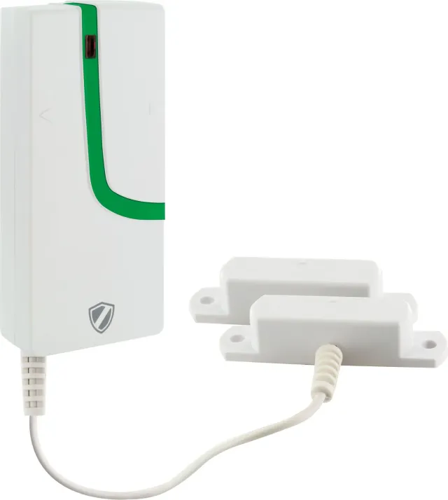 SCHWAIGER Green Guard sensore porta garage bianco