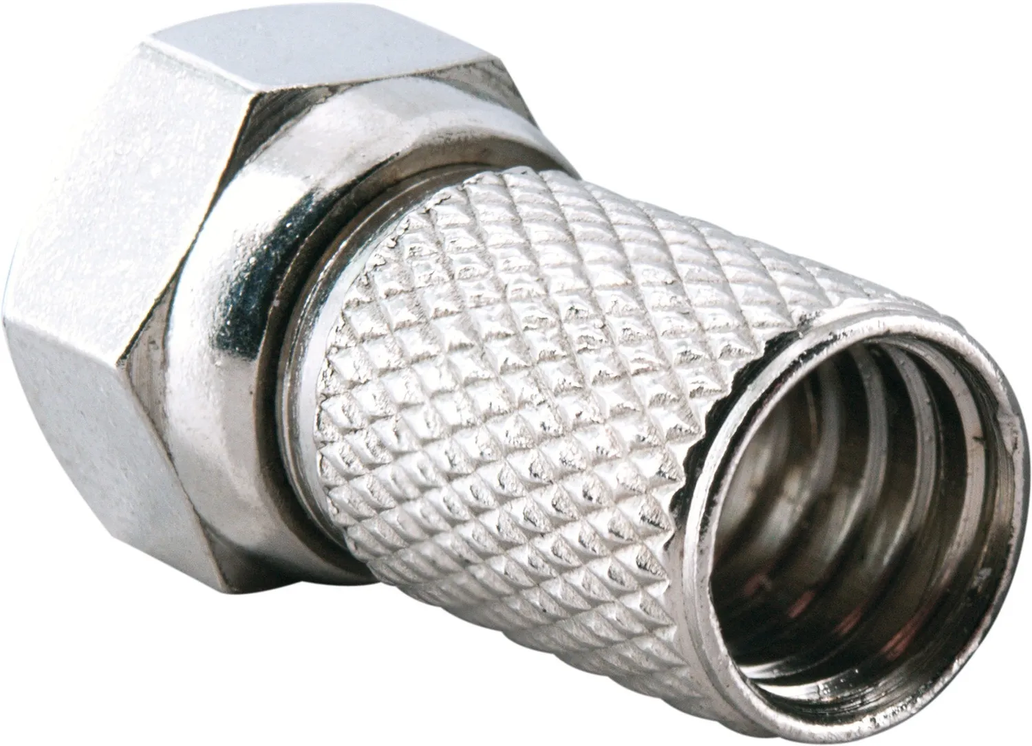 Schwaiger connettori F avvitabili 7,5 mm set 10 pezzi
