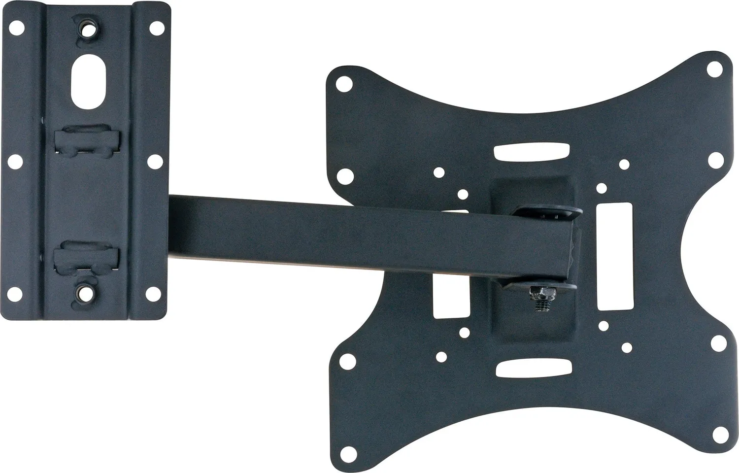 SCHWAIGER supporto TV a parete 23-42" snodabile nero
