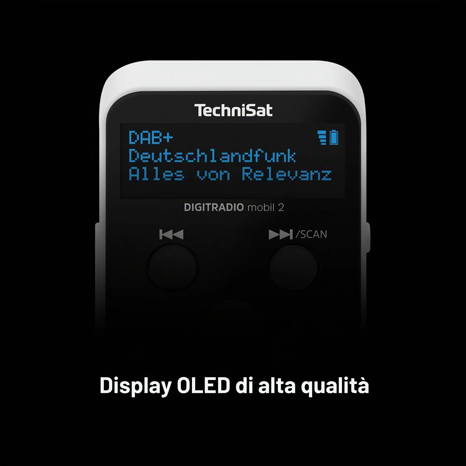 TechniSat DIGITRADIO mobil 2 mini radio DAB+ portatile
