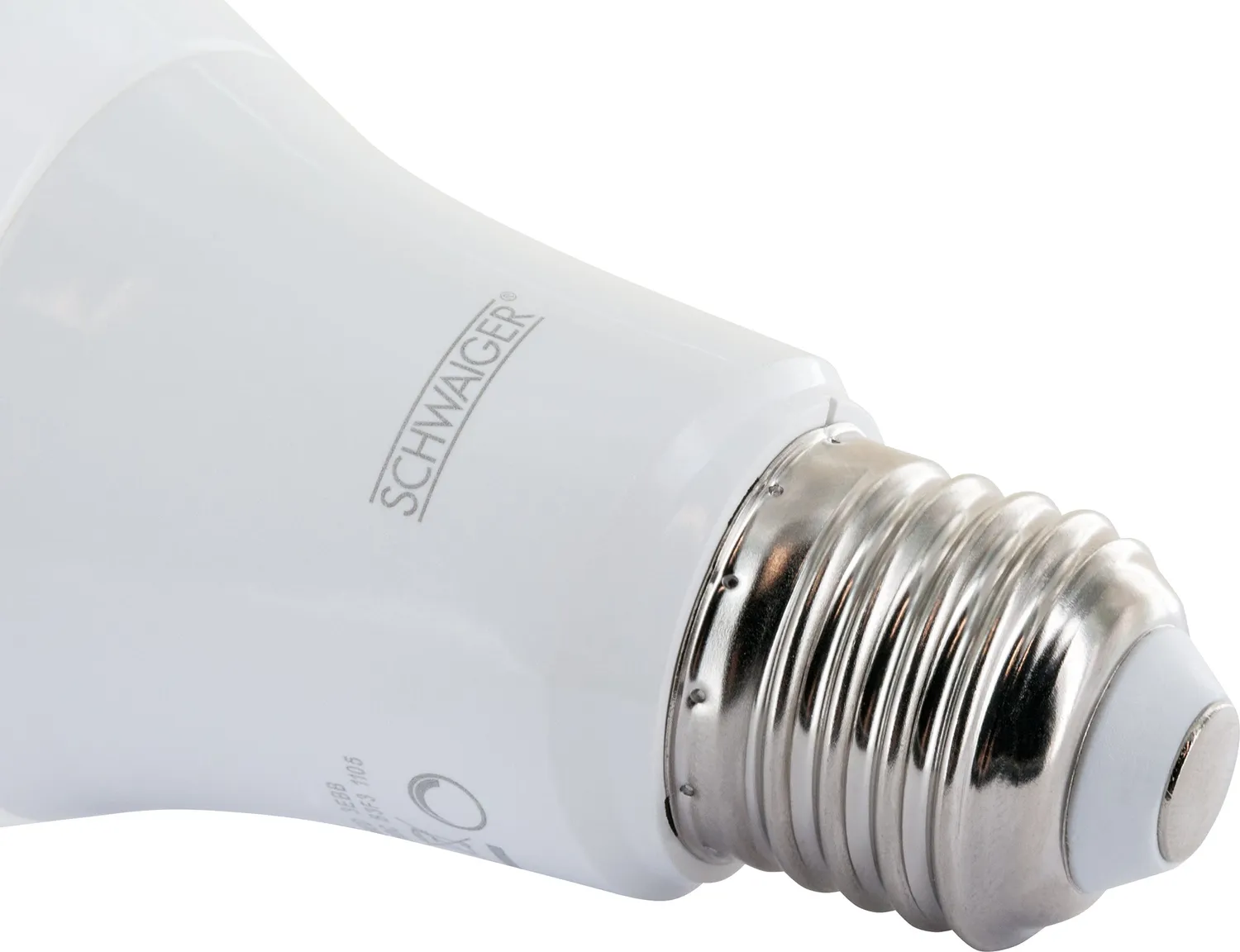 Schwaiger Lampadina Smart LED E27 9W bianco caldo-freddo
