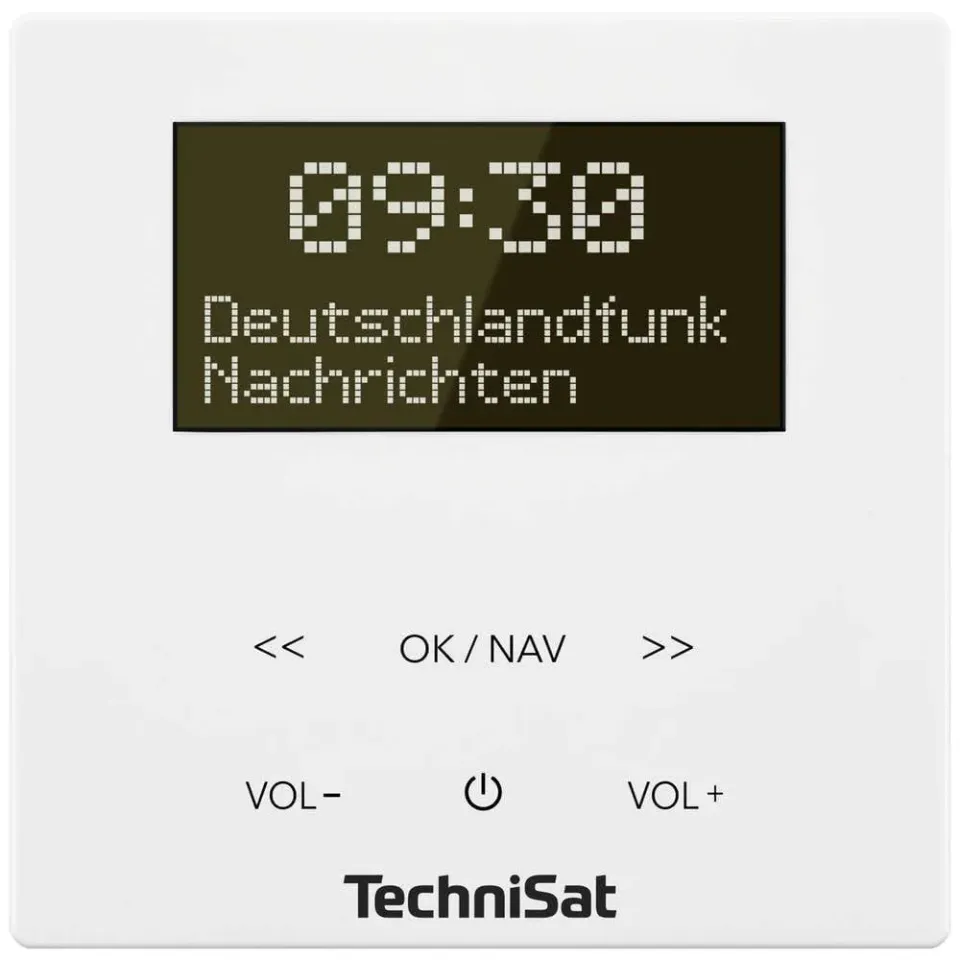 TechniSat DIGITRADIO UP 55 Radio DAB+ da incasso bianco Bluetooth