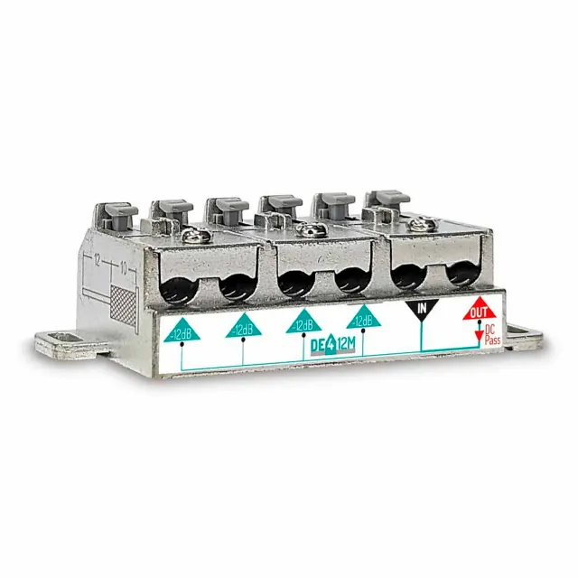 Fracarro DE412M Derivatore 4 Vie 12dB TV Satellite