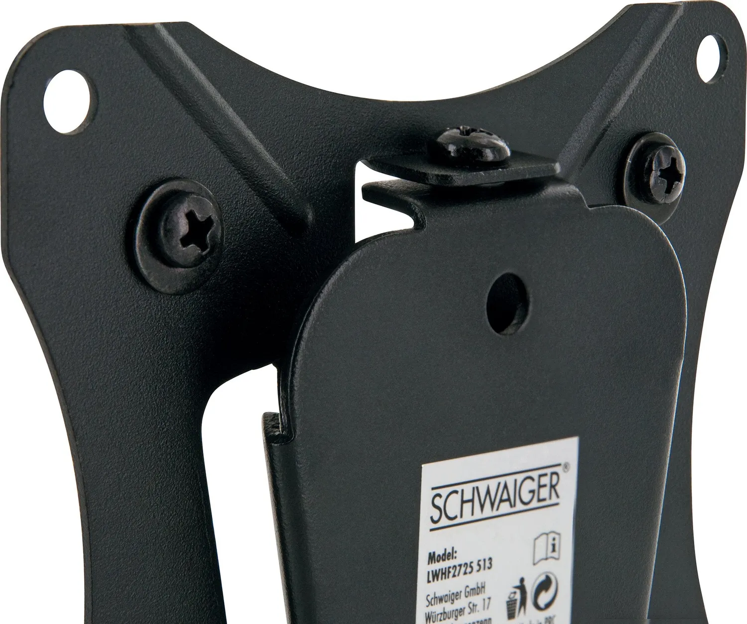 Schwaiger Supporto TV Parete 13-29" inclinabile VESA 100