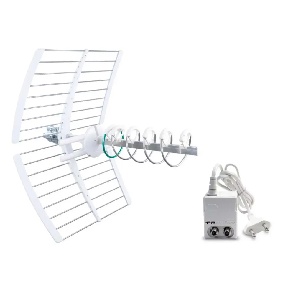 Fracarro KIT 15 5G T2 Antenna Elika Pro + Alimentatore