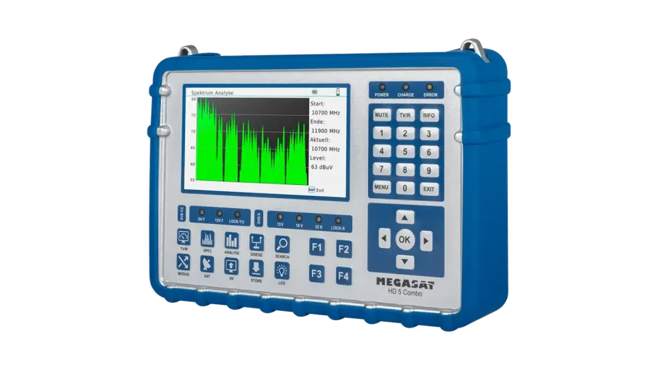 Megasat HD 5 Combo misuratore segnale SAT terrestre cavo