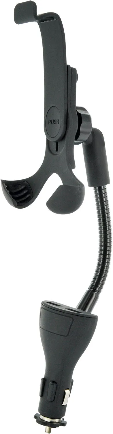 SCHWAIGER supporto smartphone auto USB collo d'oca