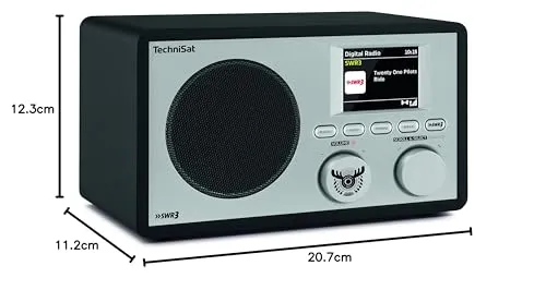TechniSat DigitRadio 303 SWR3 Radio Internet DAB+ Nera