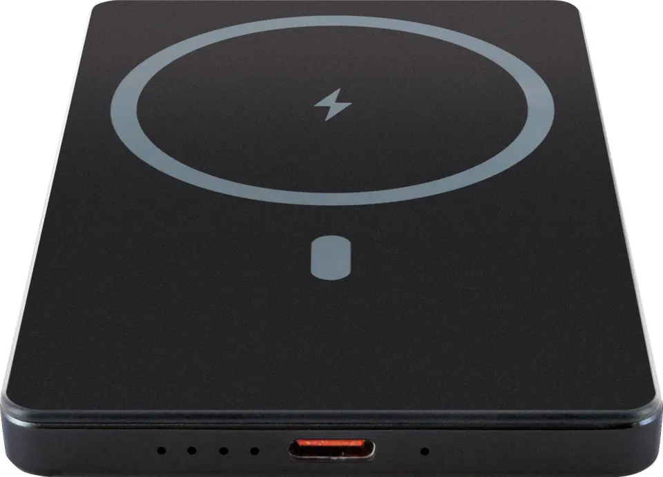 SCHWAIGER Power bank magnetico Qi 5000 mAh nero 15W