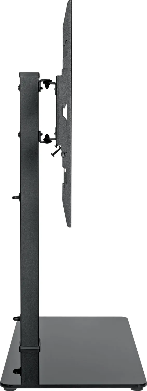 Schwaiger Supporto TV Tavolo 37-70" Vetro Nero Girevole