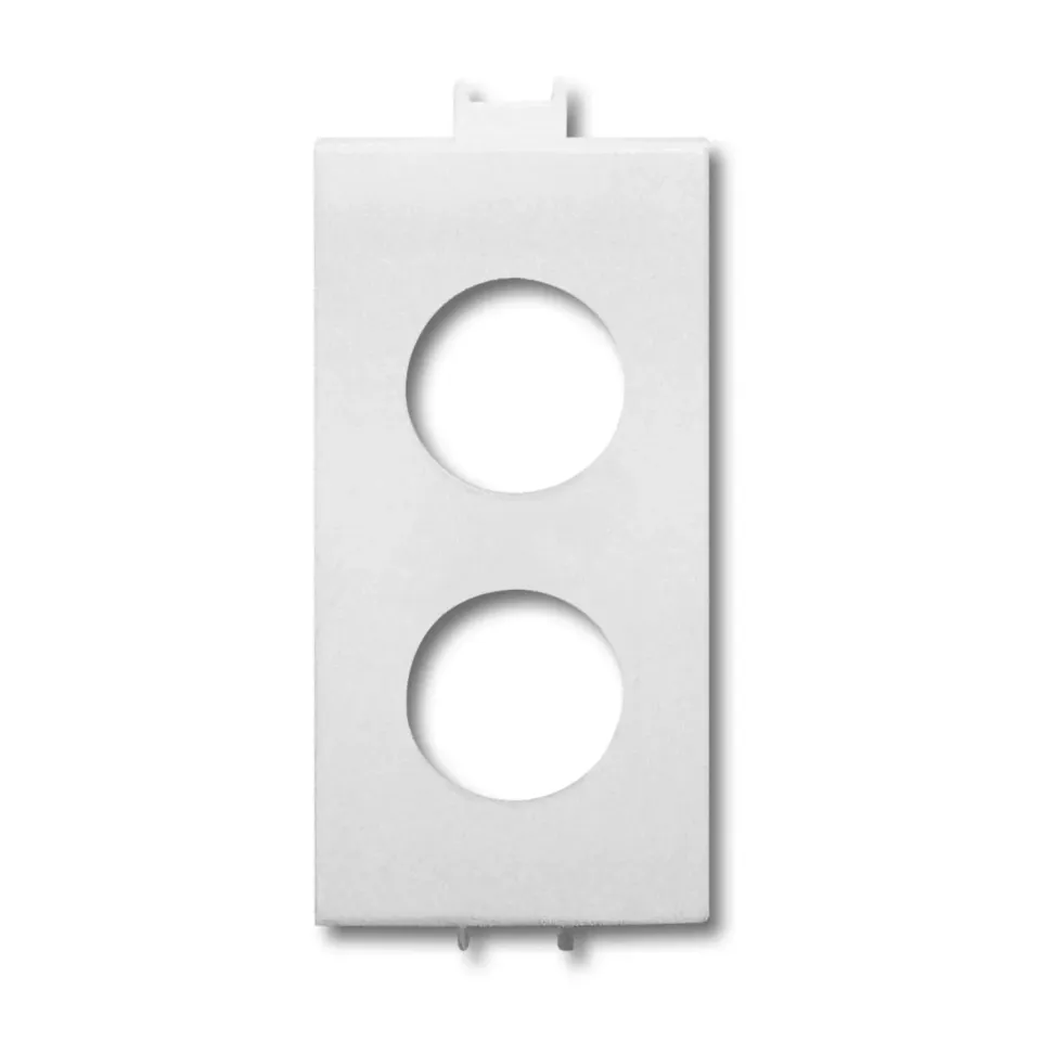 Fracarro AB-CH2 adattatore presa bianco ABB Chiara 2 fori